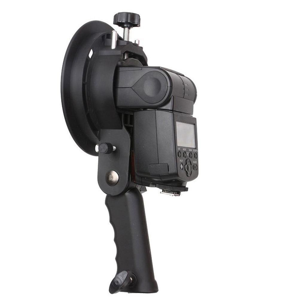 Handheld Grip S-Type Bracket Bowens S Mount Houder For A Speedlite Flash Snoot Softbox Beauty Dish Draagbare