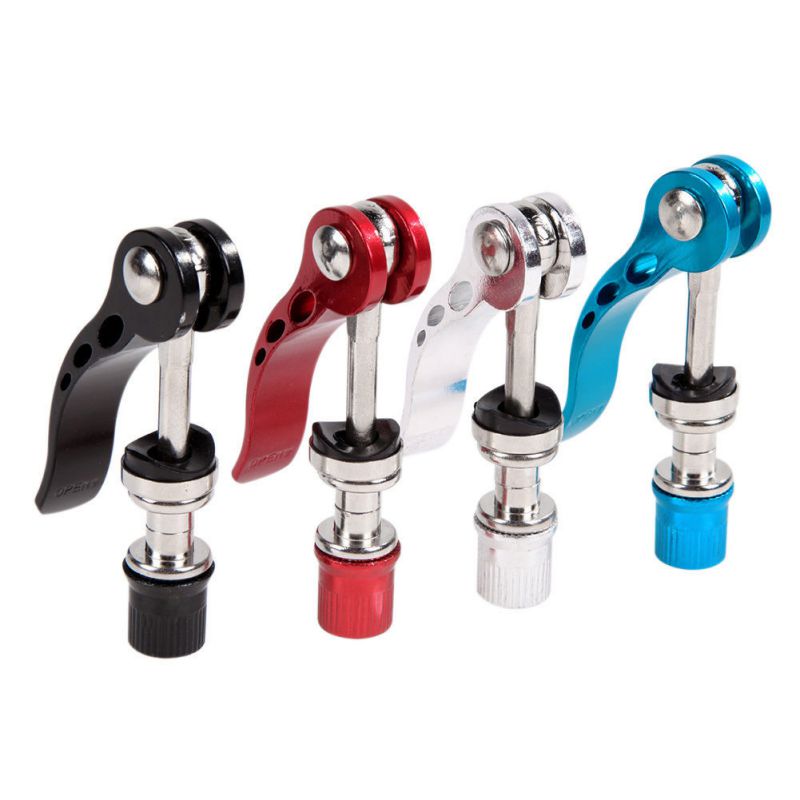 Bicycle Quick Release Aluminium Alloy Bike Seat Post Clamp Seatpost Mountain Bike Seat Tube Clamp Bicycle Accessories