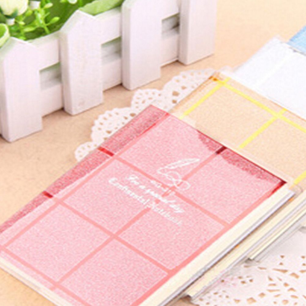 1 Pcs Shiny Checkered Notebook Sketchbook Diary Drawing Painting Graffiti Blank Paper Notebook Memo Pad