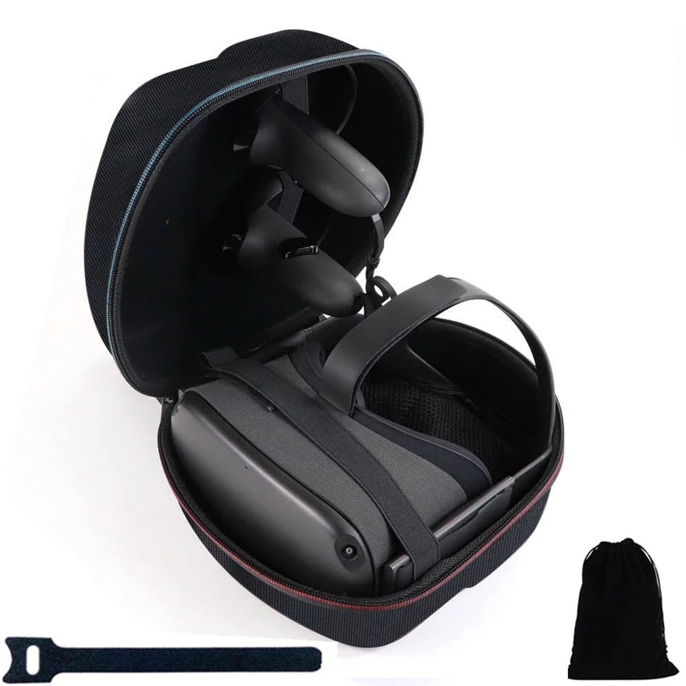 Bolsa de almacenamiento EVA a prueba de golpes, funda protectora portátil, Maleta de transporte para Oculus Quest 2 Quest 1, sistema de realidad Virtual Acc