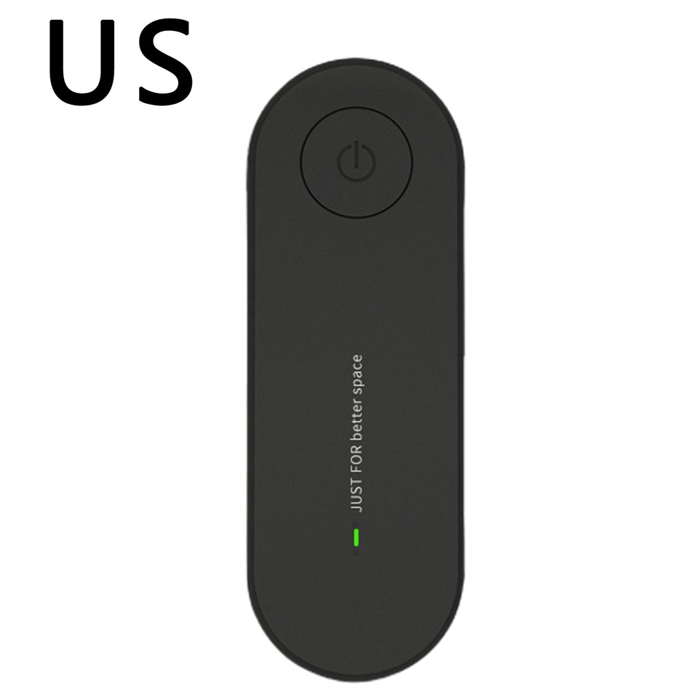 Negative air purifier odor deodorizer Durable Remove Dust Smoke removal Formaldehyde removal Home use: Black-US