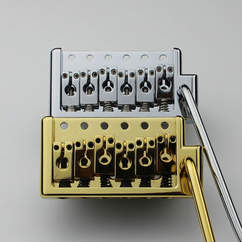 Vintage Stijl Tremolo Gitaar Brug-CHROME/GOLD