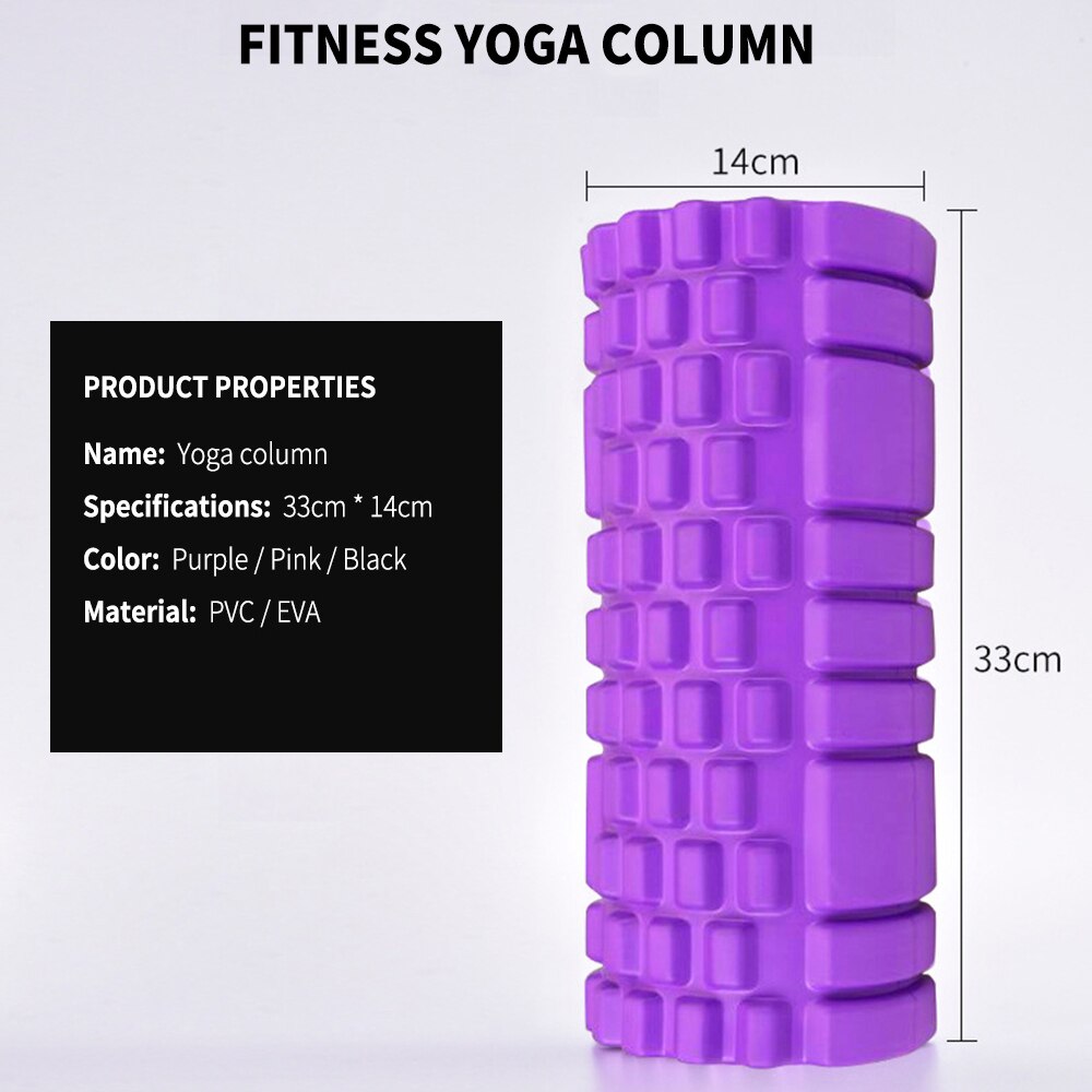 Yoga Spalte Säule Keule Stöcke Schaum Wellen Halten Massage Stöcke Welle Stöcke Heimat Fitness Sport Faszie Muskeln Zu Entspannen Rollen
