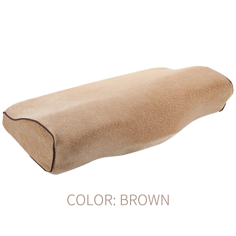 Praktiska 50*30*10cm örngott kuddfodral hem fjäril formad kontor sover bekvämt 62*34*11 memory foam relax: Kaffe / 62 x 34cm