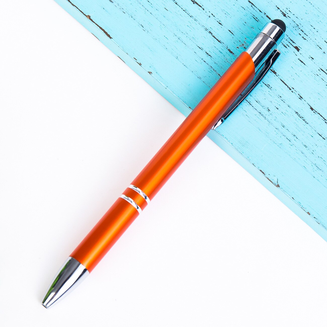 Lápiz Universal para dibujar, lápices de Tablet, pantalla capacitiva, Caneta, bolígrafo táctil para teléfono móvil Android, accesorios para Smart Pen: Orange