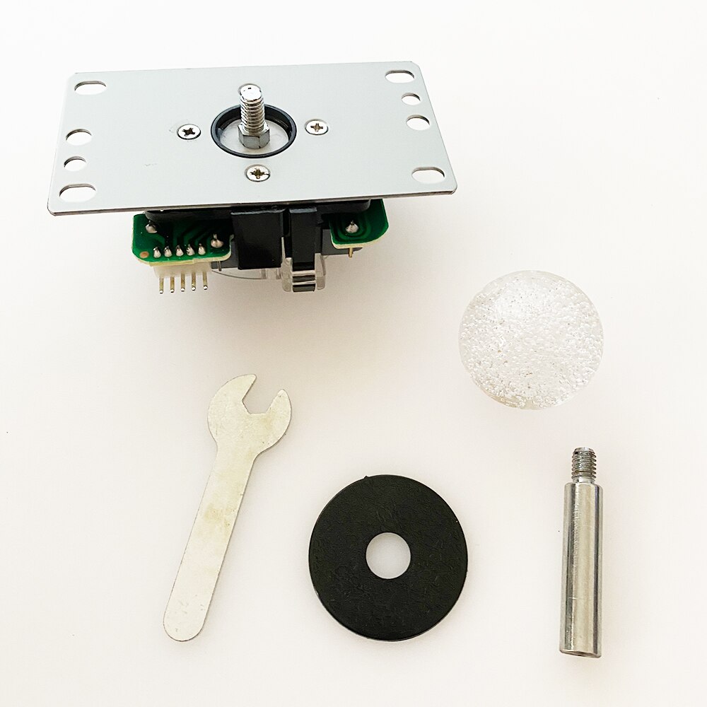 Sanwa-mando para consola de videojuegos, caja de Juego de 2 piezas, joystick, arcade,: 1--crystal joystick