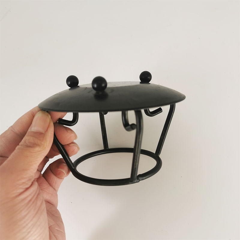 South Africa Cauldron Cast Iron Three Legs Pot Metal Craft Holders