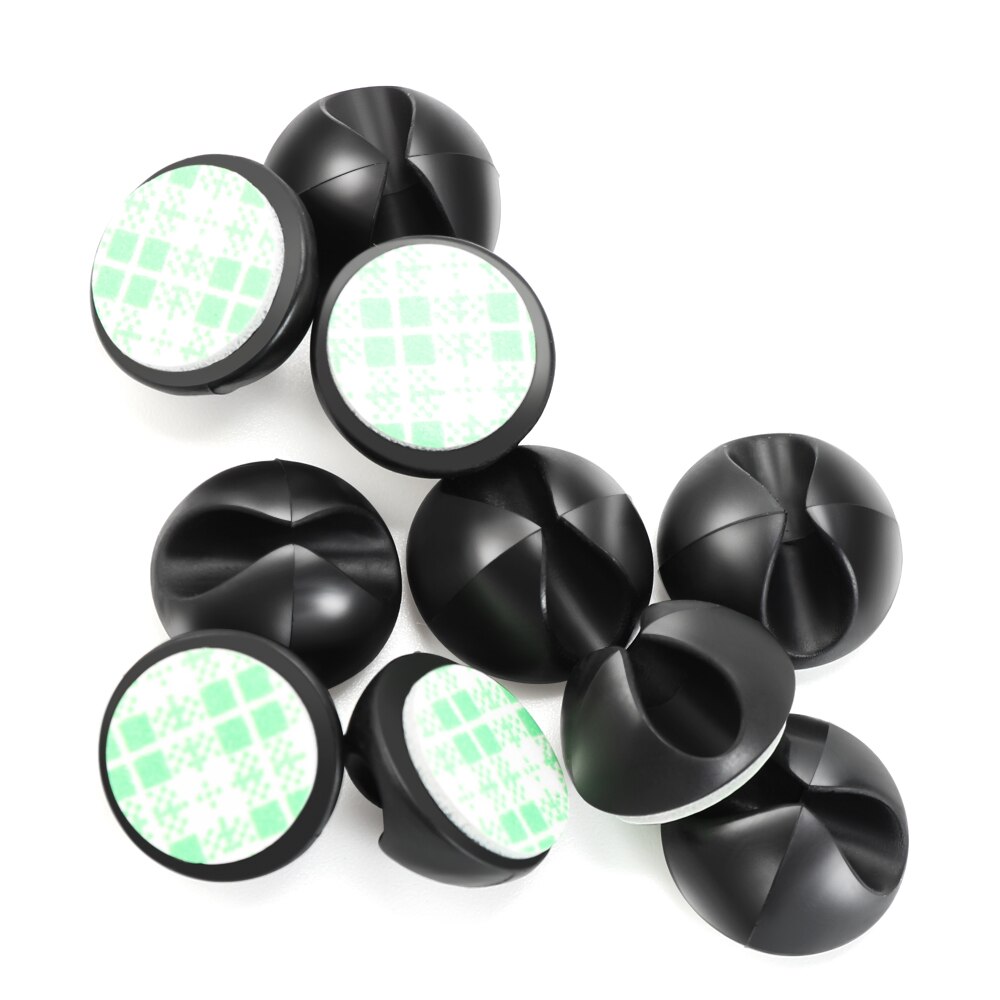 10Pcs Multipurpose Car USB Wire Cord Cable Holder Clip for toyota C-HR 4Runner RAV-4 prado NISSAN QASHQIA x trail Dacia Duster