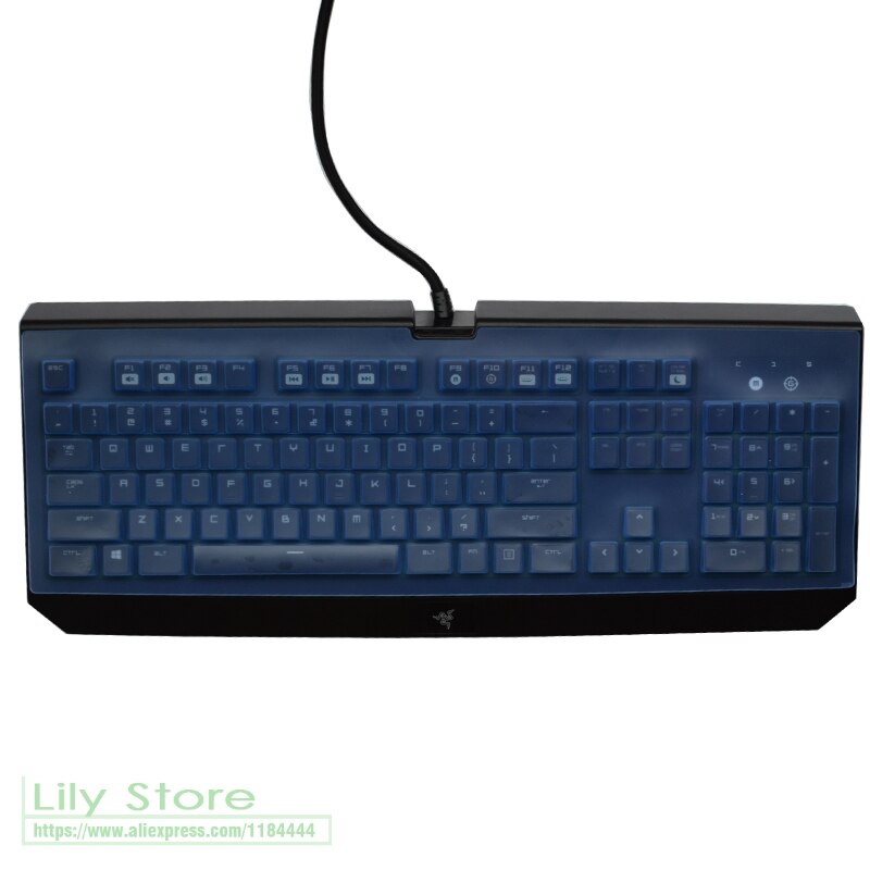 Waterproof and dustproof Transparent Keyboard Skin Cover Protector For Razer BlackWidow Ultimate Stealth Mechanical