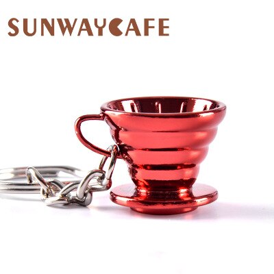 Espresso Coffeeware Accessoires Sleutelhanger Koffie Machine Handvat Moka Pitcher Sleutelhanger Draagbare Creatieve Barista Koffie Sabotage: C