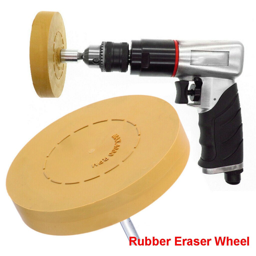 Rubber Eraser Wheel 3.5 Inch 88mm Decal Car Glue Adhesive Sticker Removal Pinstripe Sticker Decal Remover Repair Paint Tool #45