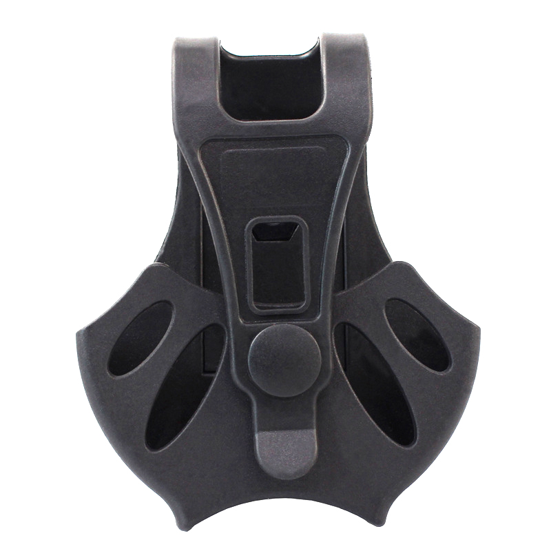 Funda táctica para esposas, soporte para esposas, cinturón, funda con grillete para cinturón de servicio, aplicación de la ley: Color gris