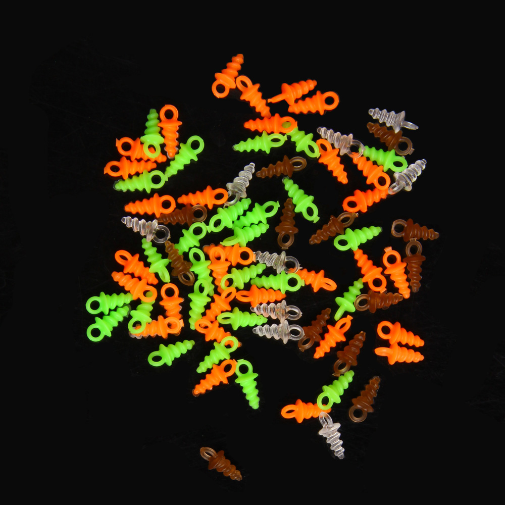 Bouchon de bouillettes multicolores pour la pêche à la carpe, 100 pièces, bouillettes pour attraper des poissons