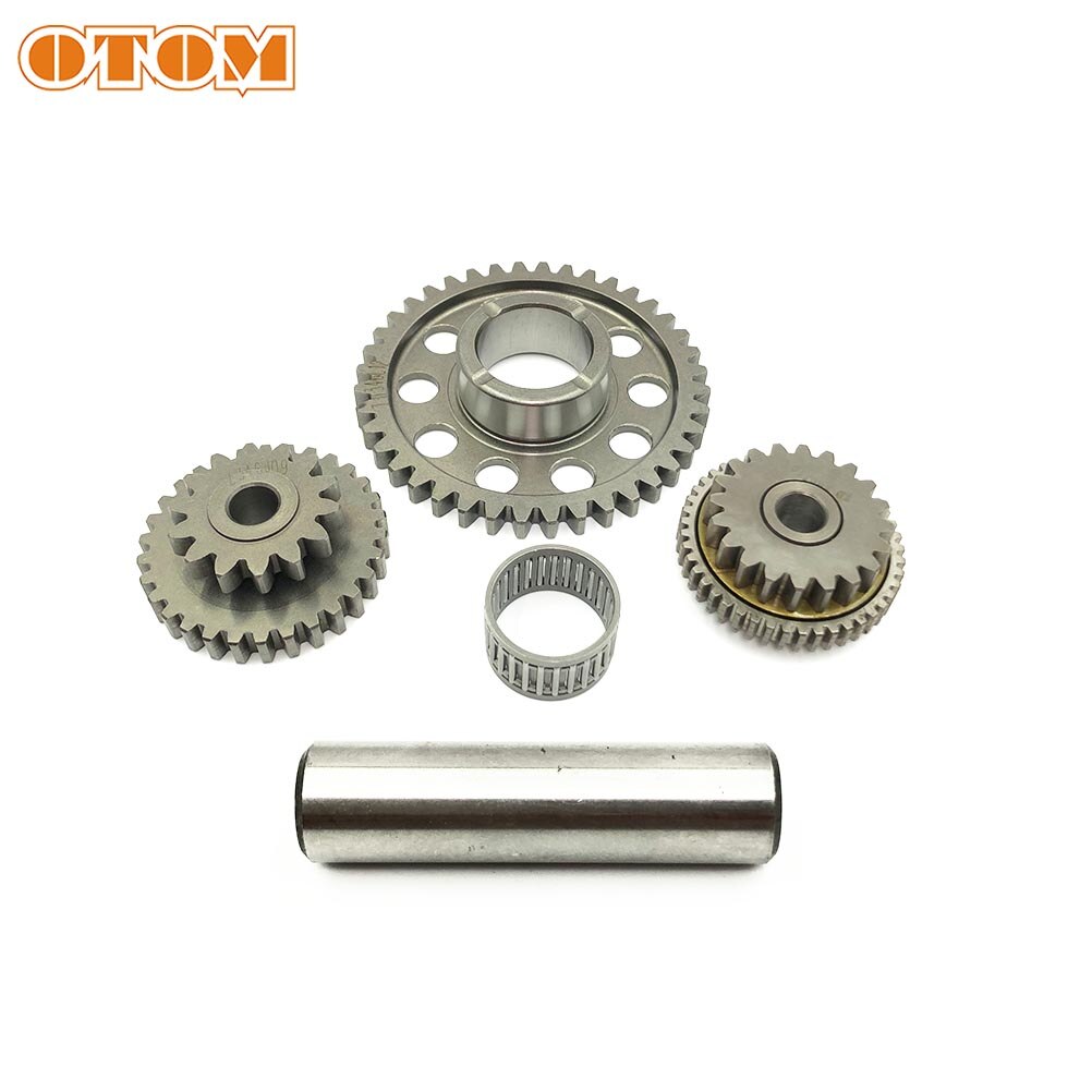 OTOM NC450 Parts Start Overrunning Clutch Kit Motorcycle Engine Electric Starter Plate Double Gear Needle Bearing For ZONGSHEN
