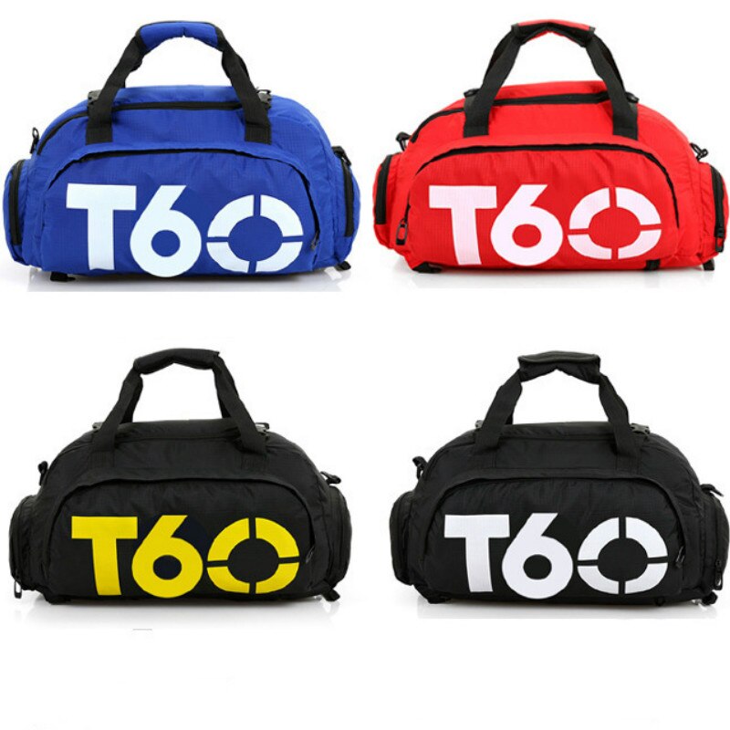 Sacs à main étanches T60 pour hommes et femmes, sacs de sport, de Fitness, d&#39;entraînement, de voyage/bagages multifonctionnels, à bandoulière