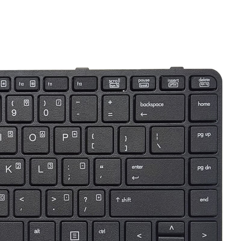 GZEELE English US Keyboard for HP ProBook 430 G1 keyboard black