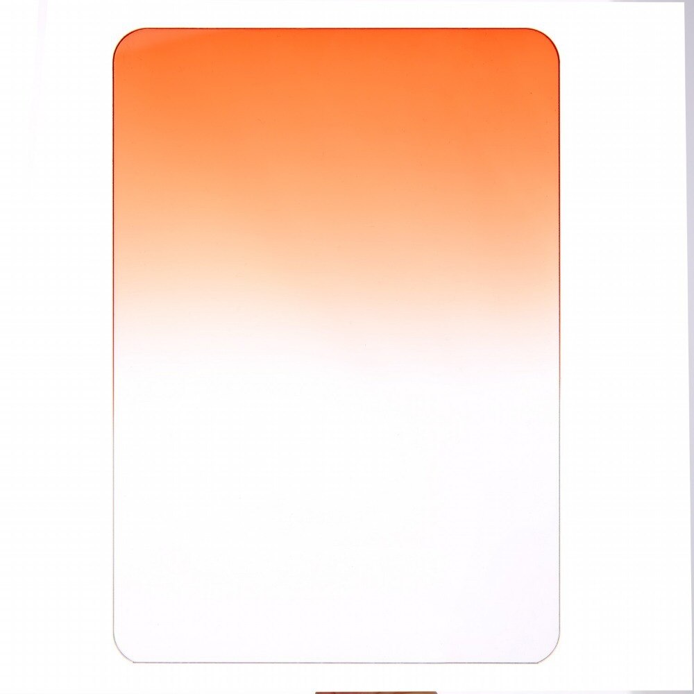 Z Series Camera Filters Graduated Orange 100*150mm camera Square Filter for Lee Cokin Z series Pro Holder