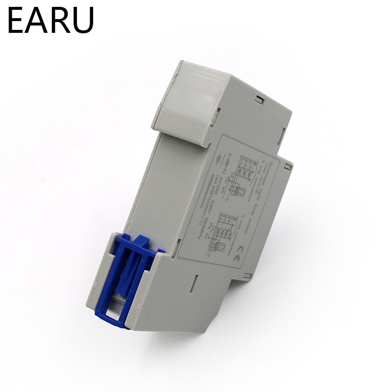 Din rail Staircase Lighting Timer Switch timer relay 220VAC 16A used for corridor lighting ALC18