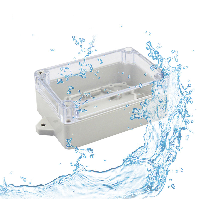 IP65 Plastic Transparent Box Waterproof ABS Visible Wire Junction Box Enclosures For Electronics Outdoor Instrument Project Box