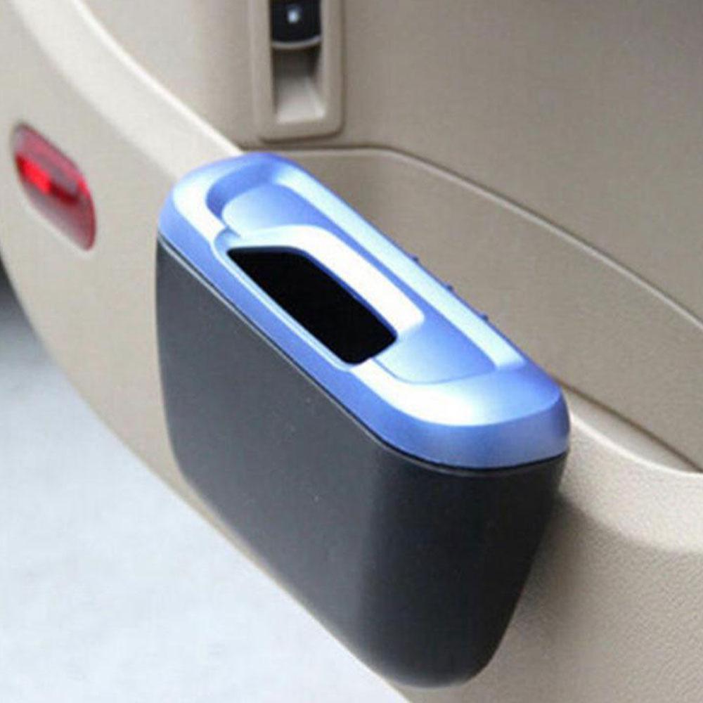 Car Rubbish Box Dust Case Box Trash Can in Car Plastic Trash Accessories Box Car Car Waste Container Bag Trash Bin Car Orga Z9S7