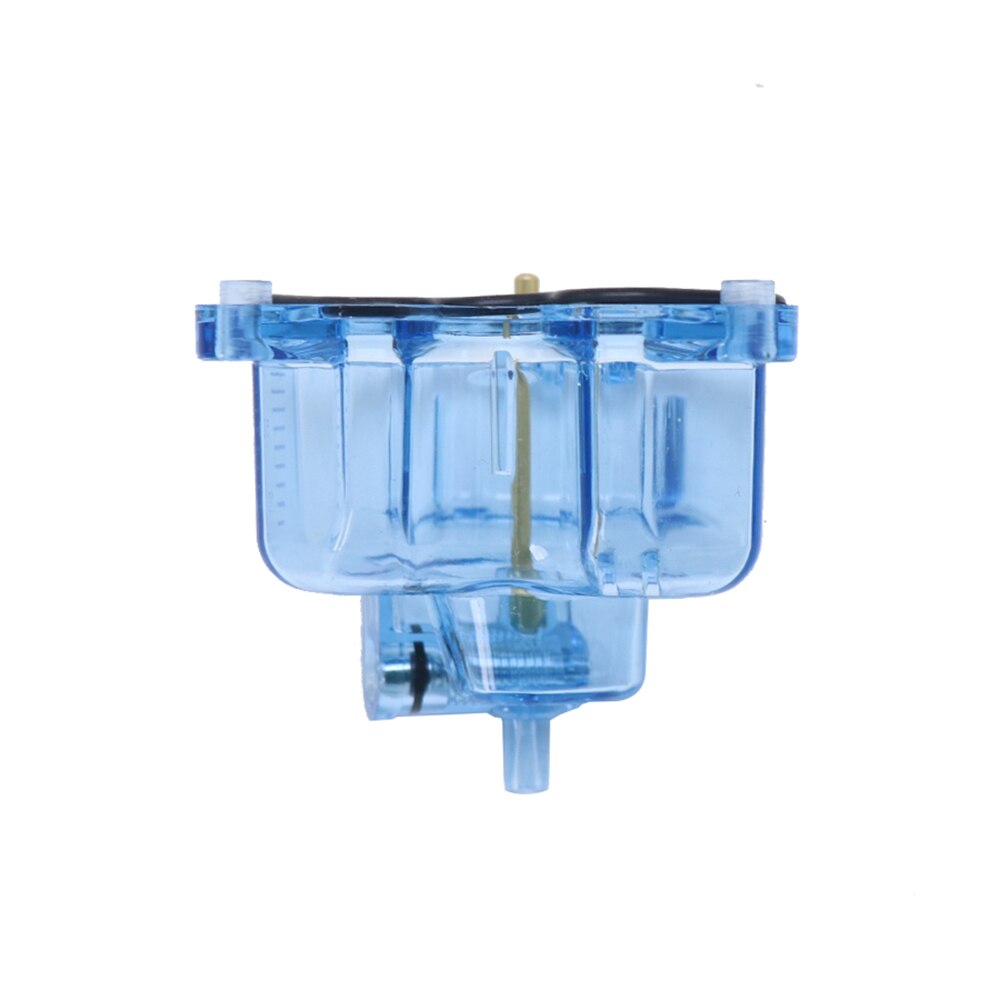 ZSDTRP-cuenco flotador de carburador PWK PZ, taza de aceite transparente con cámara Comp para PWK I/II/III PWK IV/PZ26 KSR EVO/27/30/32 carburadores: PZ26 27 30 32 blue