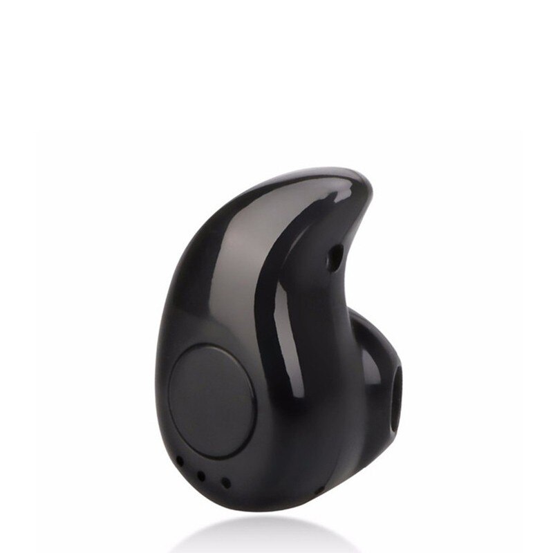 Wireless Earphone For iPhone SE 7 Plus 8 6S 6 5S 5 SE2020 13 Pro Max 12 Mini 11 XS Max XR X Earpiece Headphone Bluetooth4.2: Black