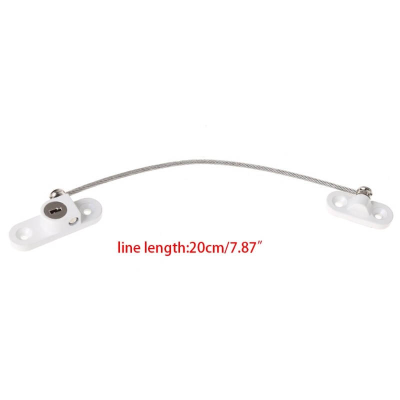 Art Sicherheit gefallen Fenster Schlösser Tür Restrictor Fenster Sicherheit Kette sperren Für Heimat Schiebetür Möbel