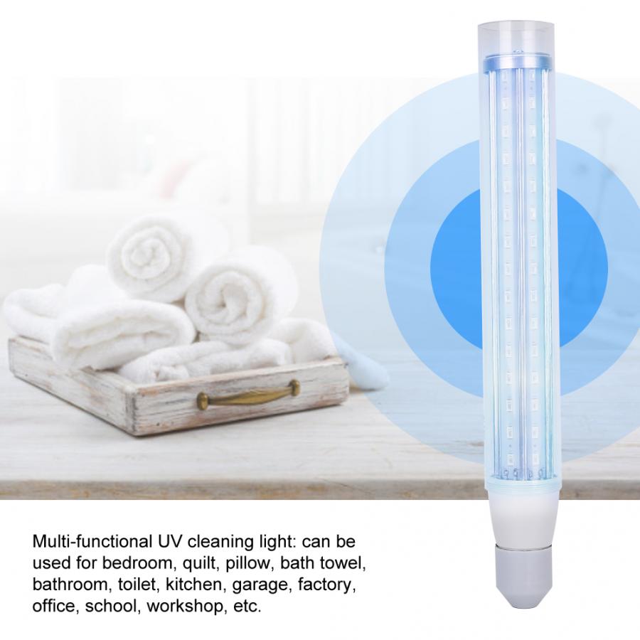 UV LED Cleaning Light Mite Removal Ultraviolet Cleaning Light for Household School