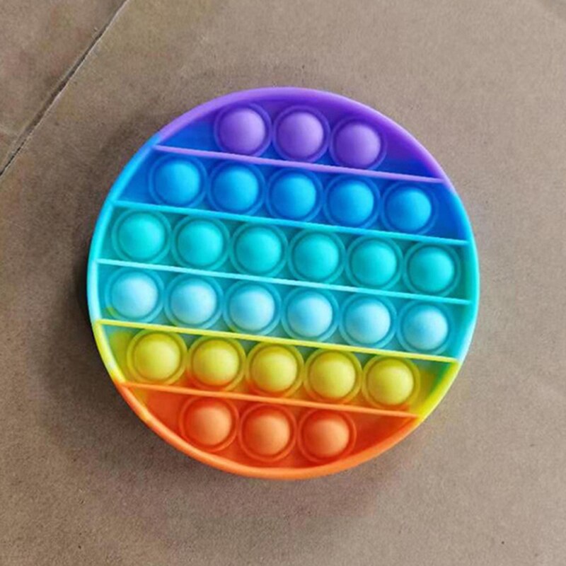 Push seine Silikon Sensorischen Zappeln Spielzeug Pop Blase Stress Relief Schiff Es Schnelle
