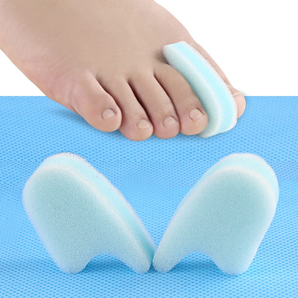 1Pair BYEPAIN Foam Toe Separators for Align Toes and Prevent Corns and Hammer Toe Pain Relief Toe Spacers