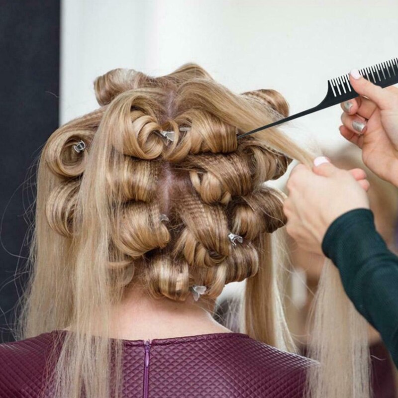 1Pc Hair Combs Hairdressing Tail Comb Anti Static Comb Hair Cutting Comb Set Hair Styling Tools