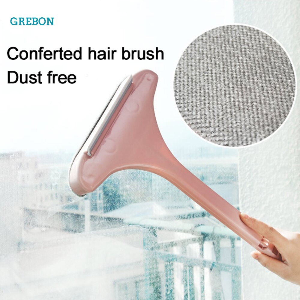 Double Side Glass Cleaner Multipurpose Window Glass Cleaning Brush Dust Cleaner Brush For Washing Window Glass Wiper Household