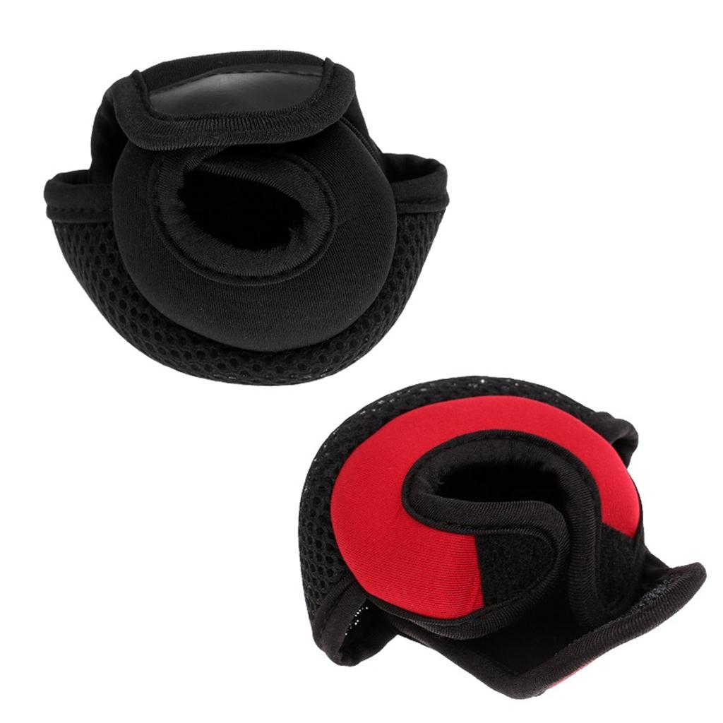 1x Baitcasting Reel Shield Covers Neoprene Reel Cover Pouch Wear-resistant