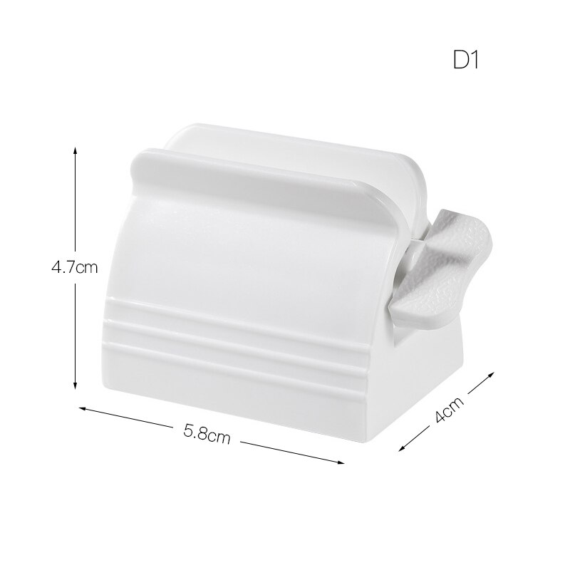 Gezichtsreiniger Druk Houder Tandpasta Knijper Tube Cosmetica Rolling Knijpen Dispenser Apparaat Oral Care Badkamer Benodigdheden: D1