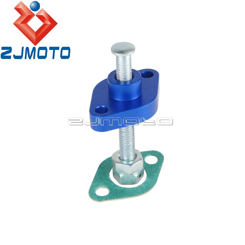 Blue For Yamaha YFM 600 Grizzly 98-01 YFM 660 Raptor 01-05 ATV DIY Racing Manual Cam Motorcycle Timing Chain Tensioner