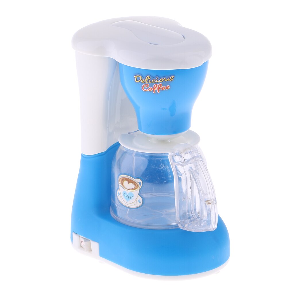 Girls Kids Pink / Blue Plastic Play Kitchen Housework Pretend Play Set Toy: Coffee Machine