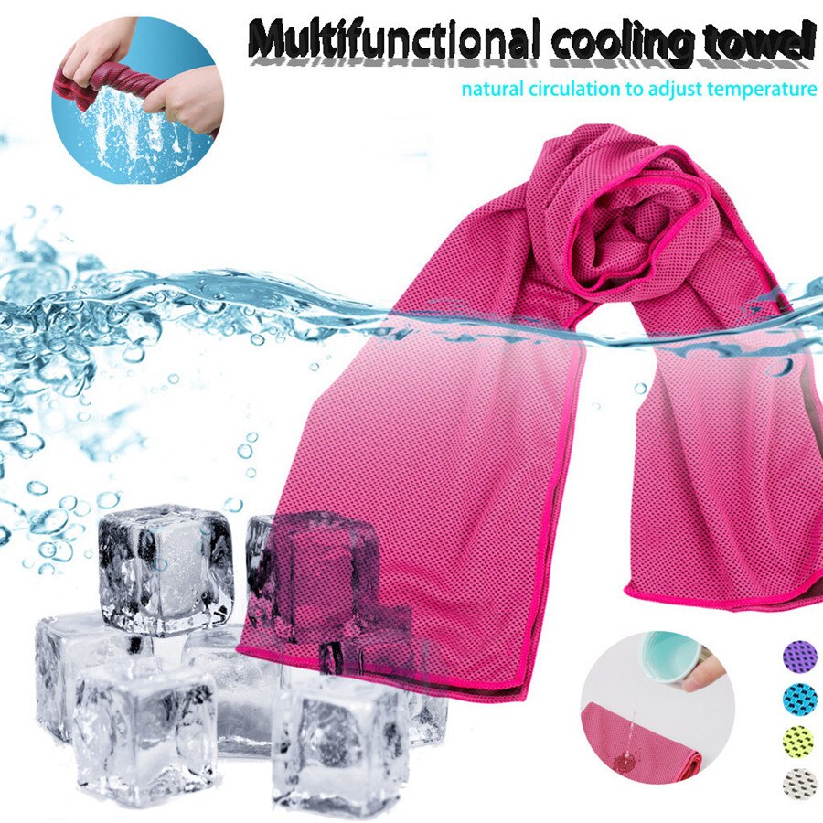 Outdoor travel portable quick-drying towel, 12X35 inches breathable, absorbent, quick-drying, compact and lightweight