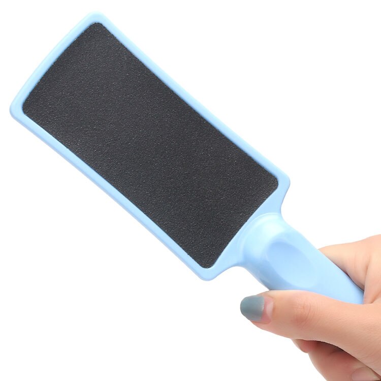 Fabriek Plastic Double Side Schuurpapier Pedicure Eelt Remover Voet Bestand: Blauw