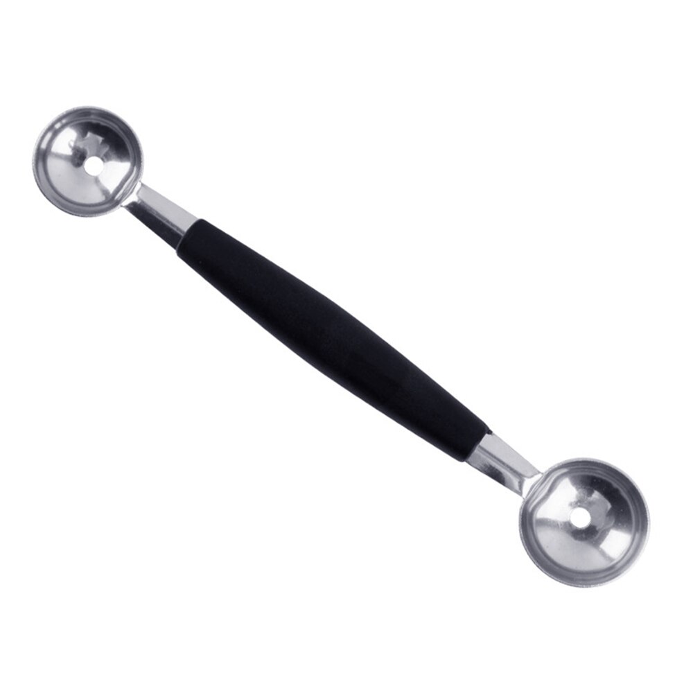 Ice Cream Scoops Stainless Steel Dual-head Fruit Watermelon Digger Scoops Non-Stick Spoon Home Kitchen Accessories: 03