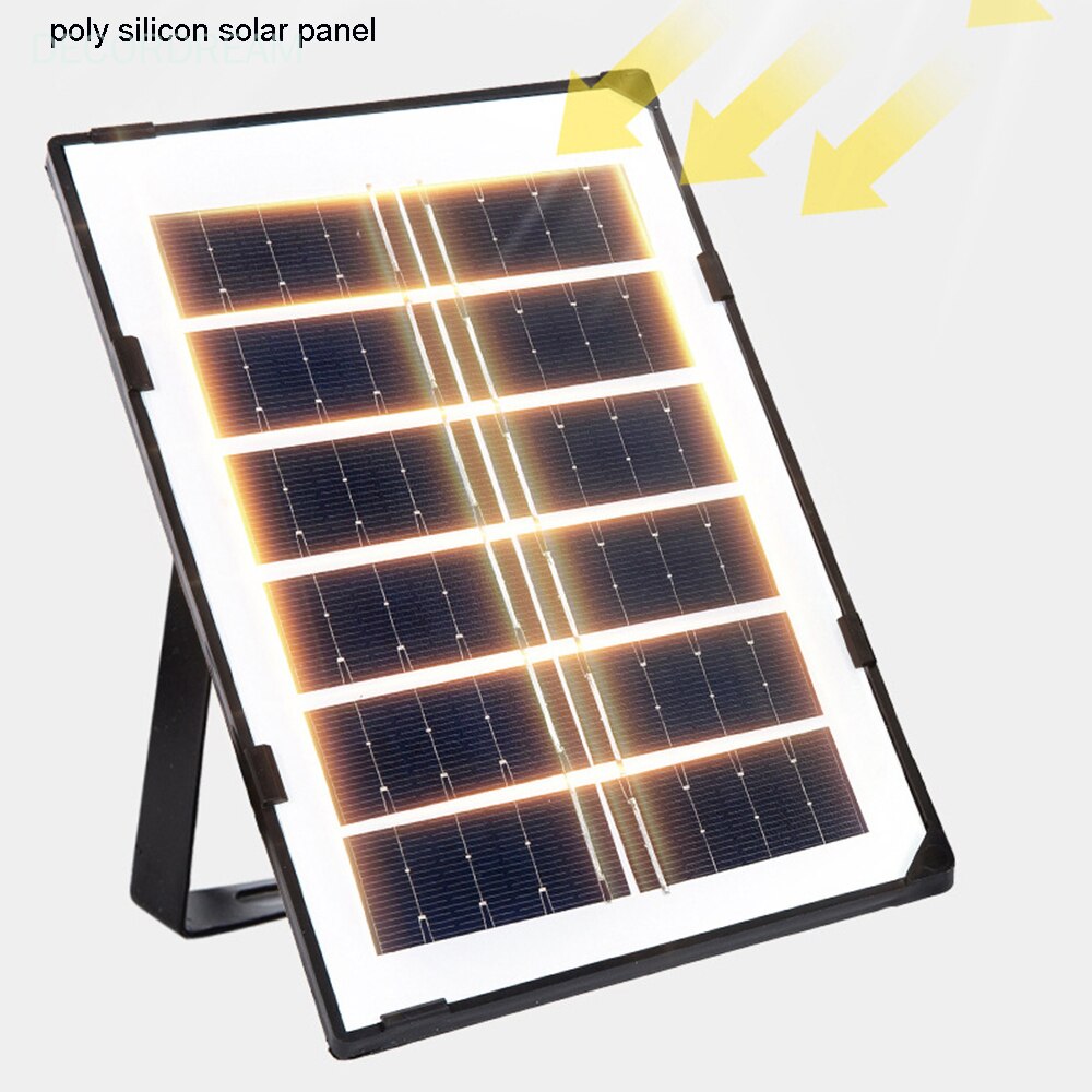 Solar Led Lamp Tuin Yard Emergency Wandlamp Outdoor Waterdichte 80W/100W 212/369 Led Solar Power Overstroming licht Met Controller