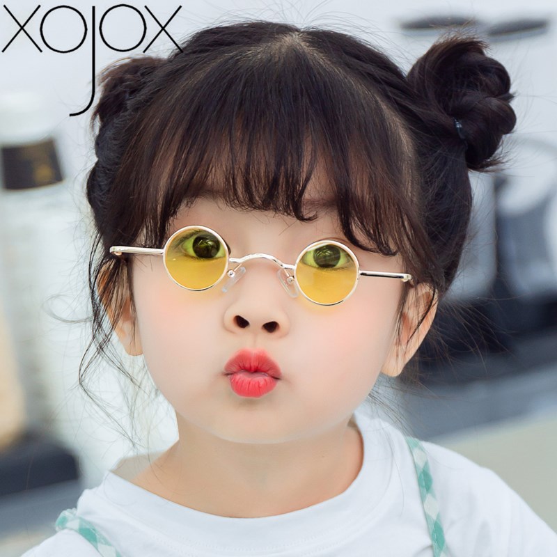 Xojox børn stel solbriller piger runde briller... Grandado