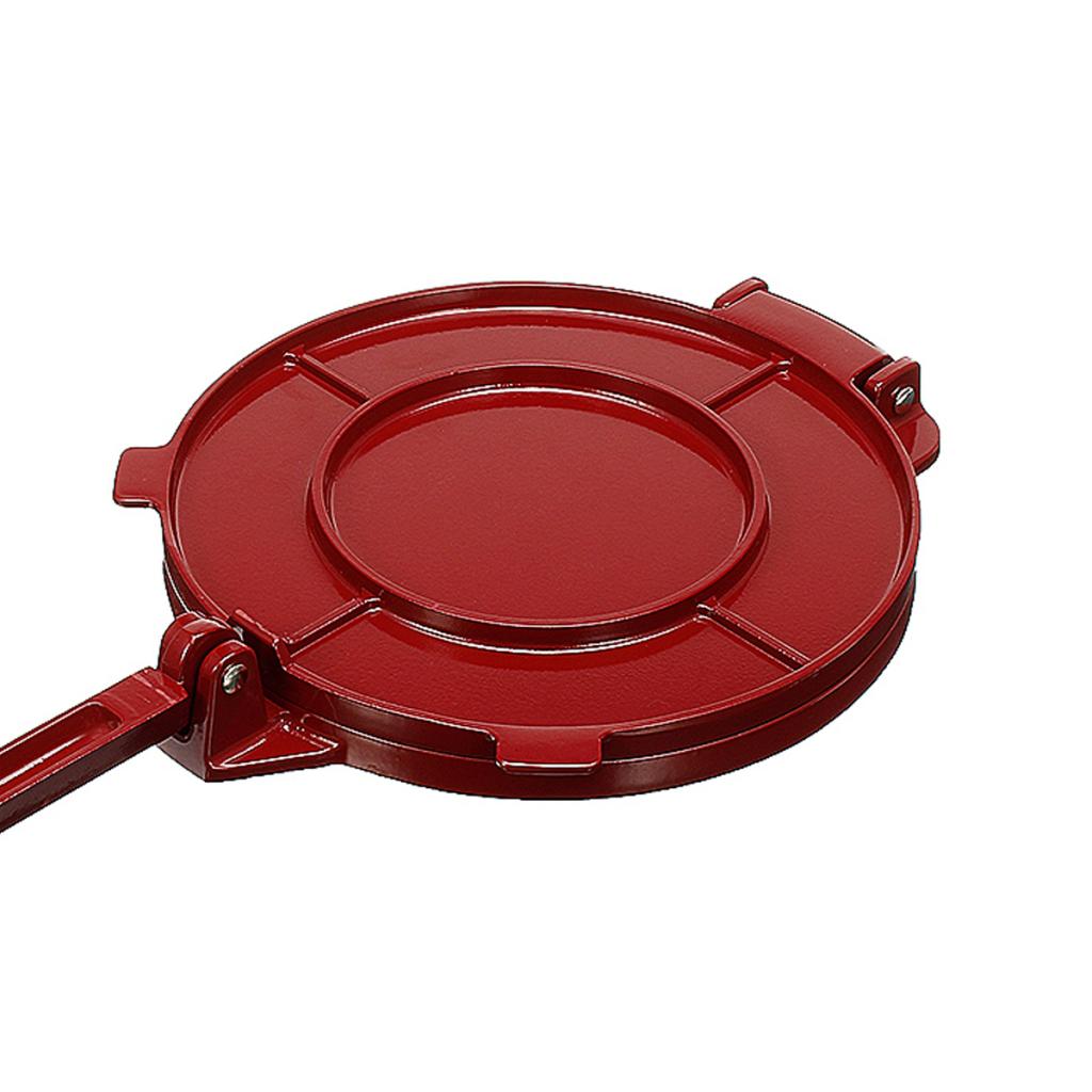 Tortillapresser Kesoto - 8" Støbejern Aluminium - Værktøj til Tortillas og Tærter