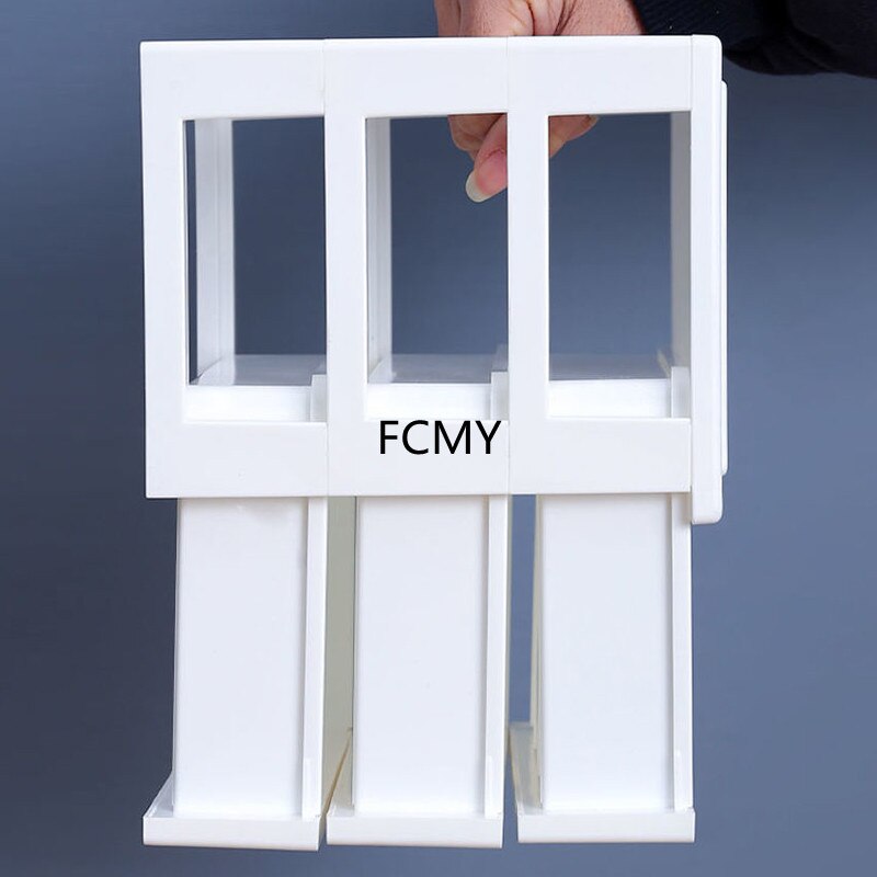 2/3/4 Layer Office Drawer Storage Box Organizer Multifunction Dustproof Stationery Storage Rack Desktop Makeup Organizer Box