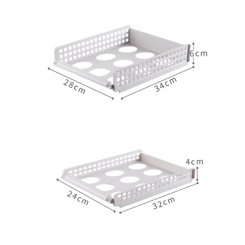 Plastic Drawers Closet Divider Storage Box Bin Kabinet Kledingkast Organizer Kleren Lade Sotrage Mand Organizer J4