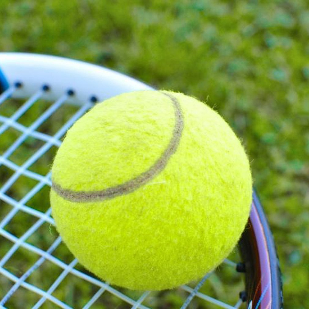 Gule tennisbolde sportsturnering udendørs sjov cricket strandhund ideel til beach cricket tennis træning eller strand/osv