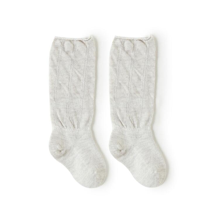 0-5Jahre Baby jungen socken herbst Winter gemütliche baumwolle Kleinkind freundlicher kniehohe lange socken für mädchen beinlinge kleinkind socken für Art: Beige / 0 zu 12m