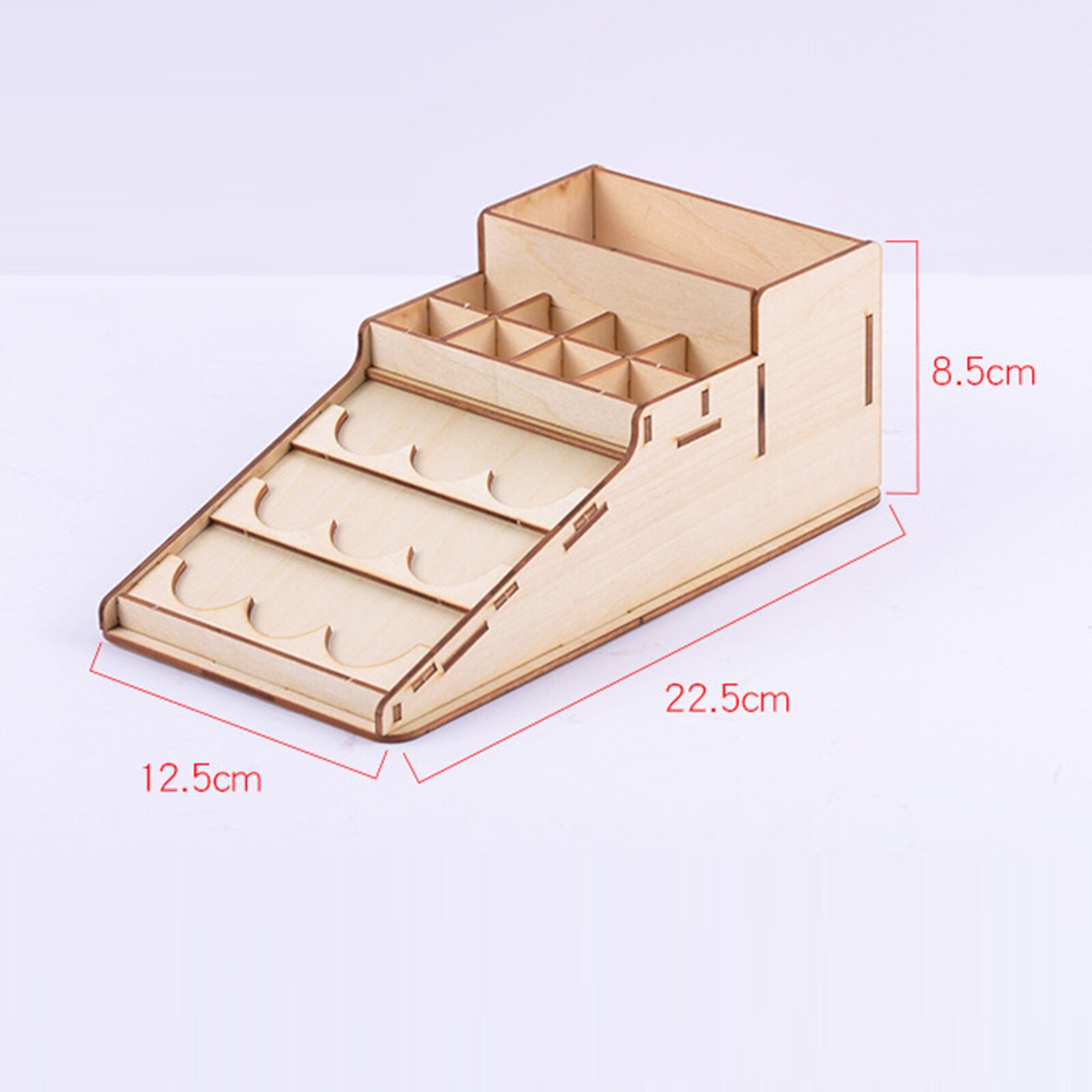 Diy Houten Modulaire Verf Rack Multifunctionele Verf Gereedschaphouder Model Building Tool Sets Organizer S/M/L/Xl: S