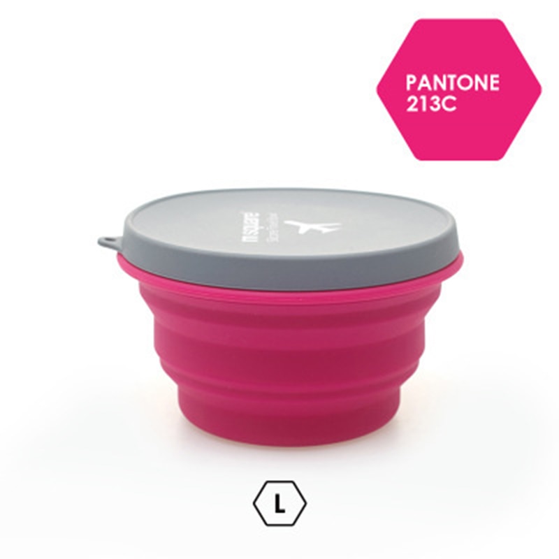 Food Grade Silicone Draagbare Vouwen Kom Telescopische Vouwen Slakom Keuken Voedsel Kom Bento Box Servies Volwassen Kom: 02 90ML