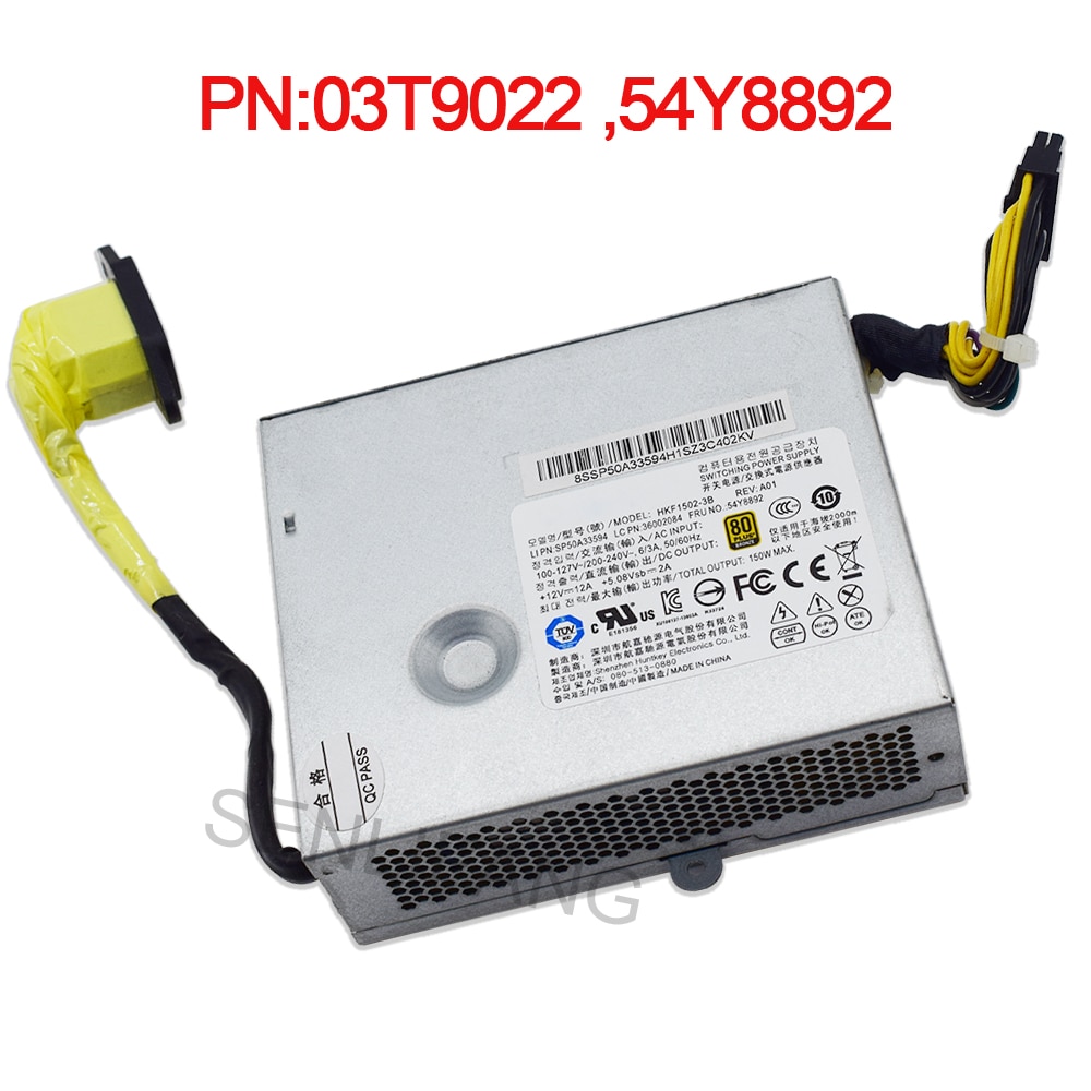 03T9022 Fru 54y8892 Voor Originele HKF1502-3B HK1502-3B APA005 FSP150-20AI 150W Voeding Voor S510 S710 S720 S560 M71z M72z