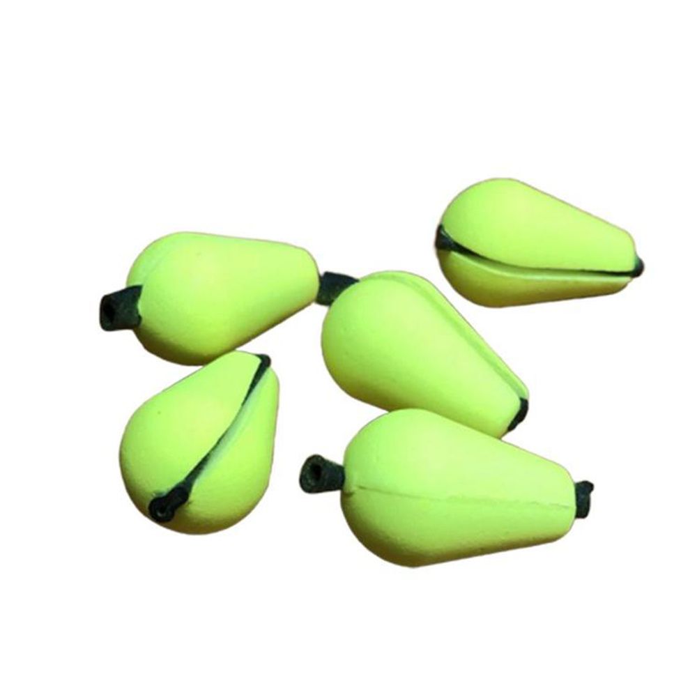 Fishing Floats Fly Fishing Bobbers Float Fishing Accessories Fish Indicating Strike Indicator Fish Beans: green